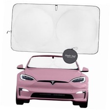 Windshield Sunshade for Tesla S Patented Car Sun Protection - Certified 99