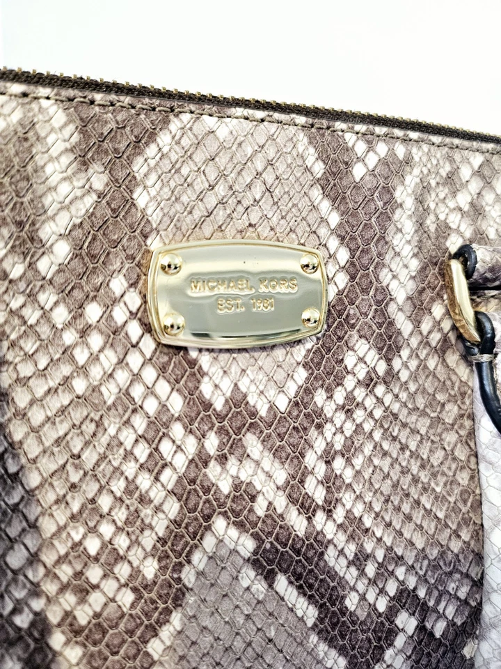Michael Kors Bag Womens snakeprint handbag Shoulder Strap - Image 3 of 4