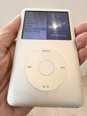 Apple iPod classic 80GB MB029J 第6世代 Apple iPod Classic 6th Generation 80GB MB029J MB029LL Silver