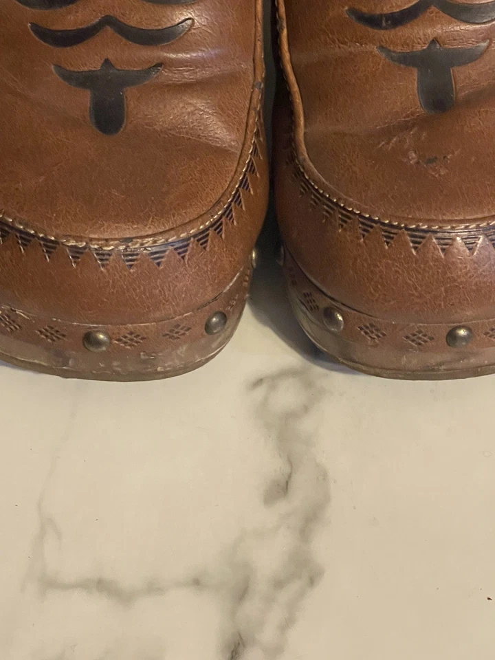 TKS - Zapatos estilo zuecos para niñas pequeñas - talla 3 únicos de colección Foto 4 de 4