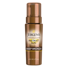 Natural Glow Instant Sun Sunless Tanning Mousse, Self Tanner Deep Bronz