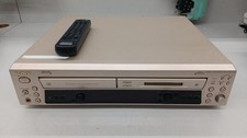 SONY MXD-D400 CD MD Deck Player Recorder Combo MDLP 4x Speed Gold Used