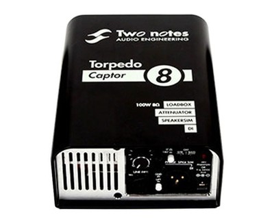 Two Notes Torpedo Captor 8 Loadbox DI/Attenuator - 8-Ohm