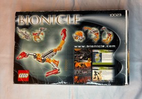 LEGO BIONICLE Master Builders Set 10023 w/Instructions and Box, Incomplete 