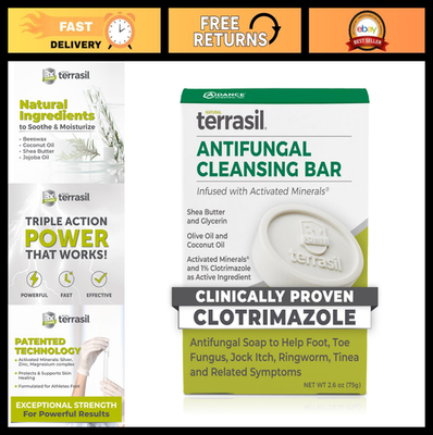 #ad Antifungal Soap for Jock Itch Athlete#x27;s Foot Yeast Infection amp; Ringworm 75g $29.99
