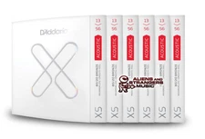 6 Sets! D'Addario XS Acoustic 80/20 Bronze, Medium, 13-56, XSABR1356