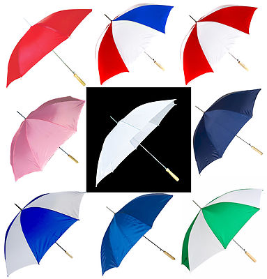 48'' B. Outdoors  Golf Umbrella, Rain, Shade, Auto Open, Many Colors Available