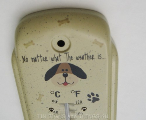 Bark Take Me to the Park THERMOMETER pawprints bone home decor dog mom cute mutt - Picture 5 of 9
