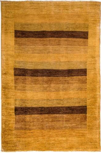 Tapis Afghan Ferahan Ziegler 150x200 Fait Main Rouge Motif Floral