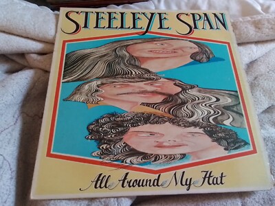 Steeleye Span -All Around My Hat-12'' Vinyl LP, Lyric Ins- CHR1091 1st UK 1975 Ex