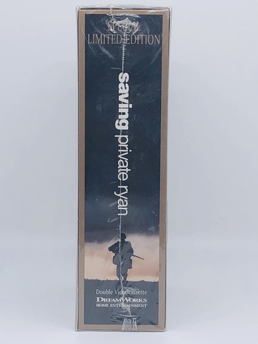 ORIGINAL FACTORY SEALED VHS TAPE SAVING PRIVATE RYAN SPECIAL LIMITED EDITION - Picture 2 of 6