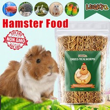 5LBS 100 Natural Non-GMO Dried mealworms High Protein for Bird Chicken Hamster