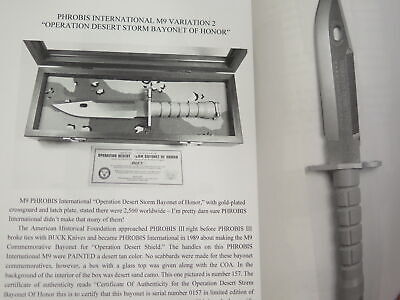 Proto Softcover Buck 188 Knife Phrobis M9 Bayonet History Proto Softcover Buck 188 Knife Phrobis M9 Bayonet History