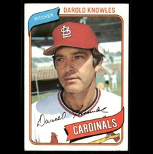 1980 Topps - Darold Knowles #286 St. Louis Cardinals ⚾ Baseball Card