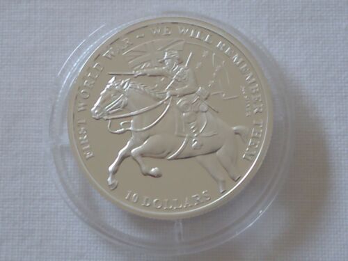 Anzac Day-Collectable Macquarie Mint WWI $10 Kiribati The Light Horse Medallion - Picture 1 of 6
