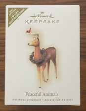 Hallmark Keepsake Ornament "Peaceful Animals" 2007 VIP Gift Ornament