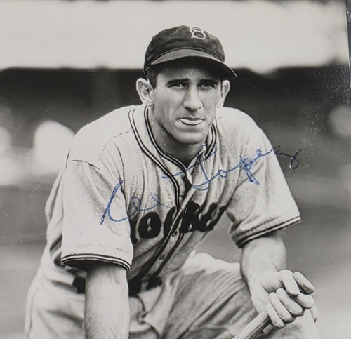 AL LOPEZ Signed Real Photo Postcard-HOF-DODGERS-CHICAGO WHITE SOX-PSA - Picture 2 of 4