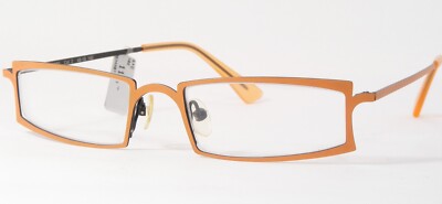 Adam + Eve 302 2 Orange-Peach UNIQUE RARE EYEGLASSES GLASSES FRAME 48-18-140mm