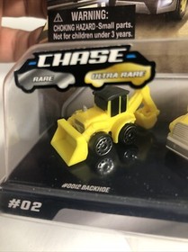 2020 Micro Machines Construction Series 1 #02 Chase Dump Truck Backhoe Bulldozer