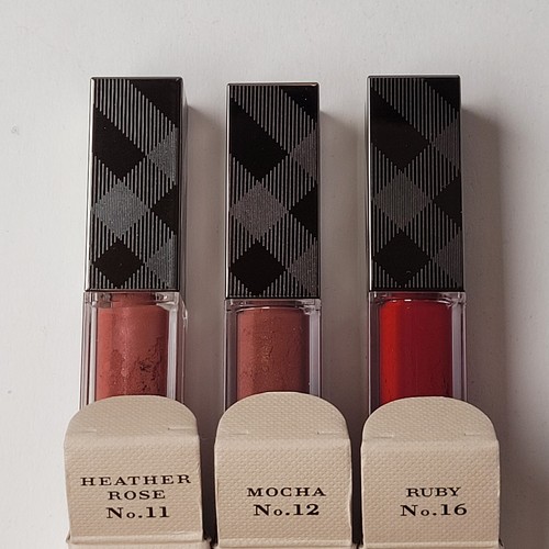 LOT OF 5 - Burberry Makeup Lip Glow/Gold Luminising Powder/Eyeliner Eye Definer - Picture 4 of 6