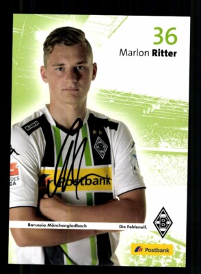 Marlon Ritter autograph card Borussia Mönchengladbach 2014-15 original Sign.
