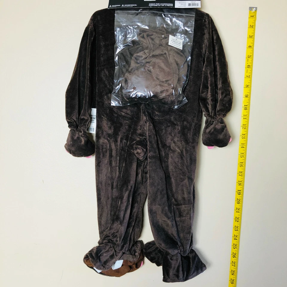 Bebé Bebé Niños Niñas Insoportablemente Lindo Oso de Peluche Traje Disfraz Talla 6 - 12 Meses Foto 4 de 4