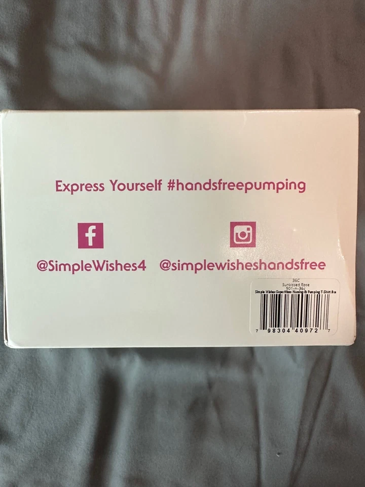 Бюстгальтер для кормления и накачки Simple Wishes 36C - Изображение 4 из 4