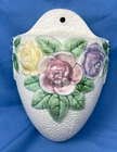 Vintage Roseville ROZANE  Wall Pocket HTF