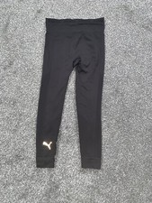 puma high waist black seamless leggings