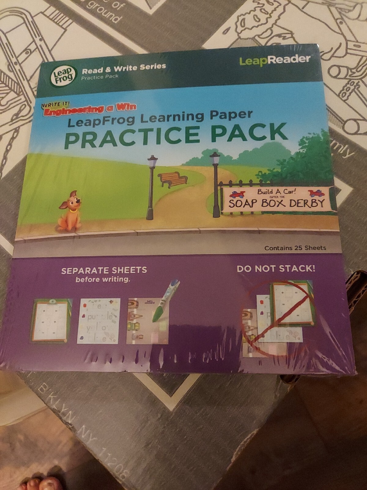 LeapFrog Leap Reader Learning Paper Practice Pack Write It! Engineering ...