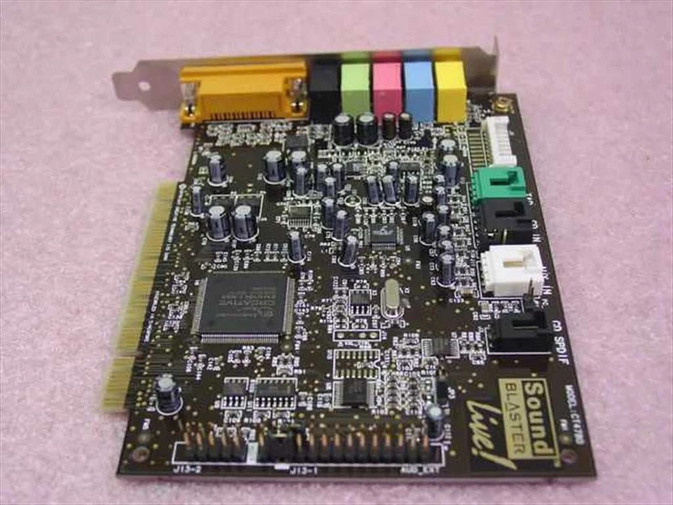 Dell Sound Blaster Live! PCI Card - Creative Labs CT4780 EMU10K1-NGF Chip 181UR - Image 2 of 4