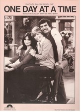 "ONE DAY AT A TIME" SHEET MUSIC-1981-RARE-PIANO/VOCAL/GUITAR/CHORDS-TV SHOW-NEW 