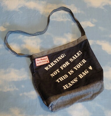 BAG doubleface jeans vintage LOVE THERAPY by ELIO FIORUCCI New RARE | eBay