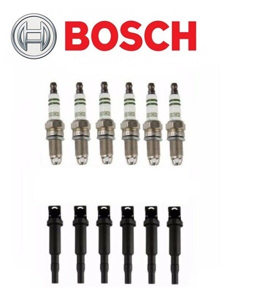 6 OEm BOSCH Ignition Coil Set & 6 Spark Plugs kit For BMW M3 z3 M z3M