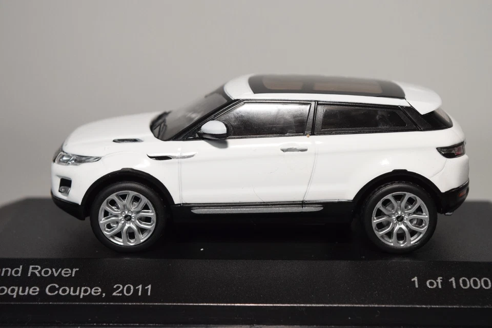 A78 1:43 WHITEBOX WB227 RANGE ROVER EVOQUE COUPE 2011 WHITE MIB - Immagine 3 di 4