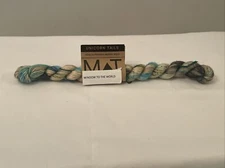 Madelinetosh  Hand Dyed Yarn Skein Unicorn Tail Skein 100% SW Merino Wool Blue