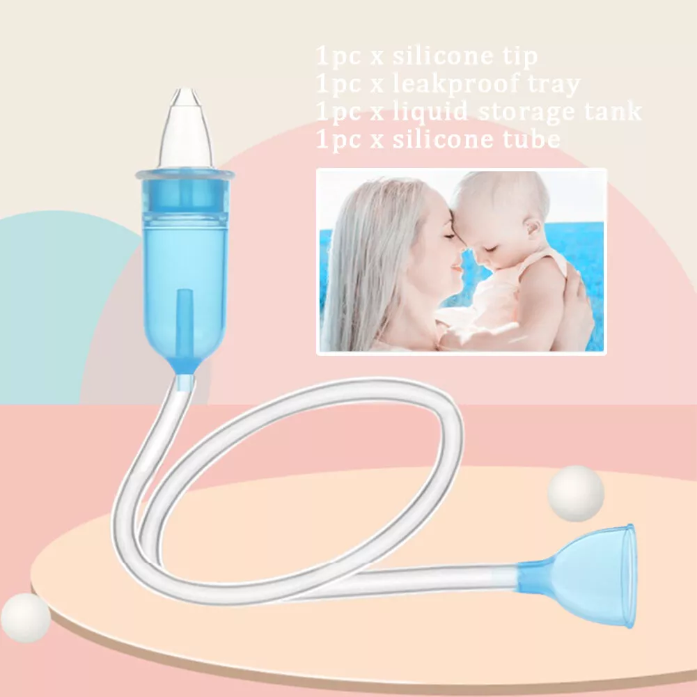 Soft Baby Nasal Aspirator Neonatal Anti Back flow Flow Tube