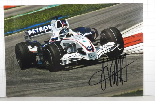 FOTO 13x19 cm signiert von Sebastian Vettel BMW SAUBER F1.07 FP1 MALAYSIAN GP 2007