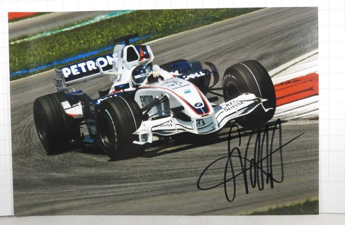 PHOTO cm13x19 signed by Sebastian Vettel BMW SAUBER F1.07 FP1 MALAYSIAN GP 2007 - Afbeelding 1 van 1