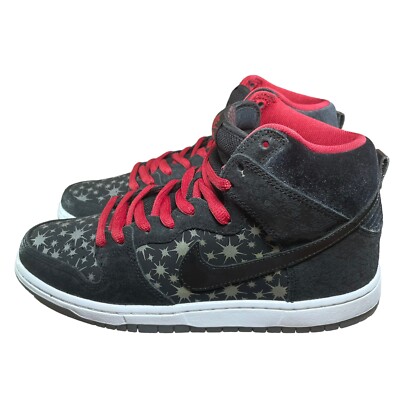 Nike SB Dunk High Premium x Brooklyn Projects Paparazzi 313171-025 Men's Size 9