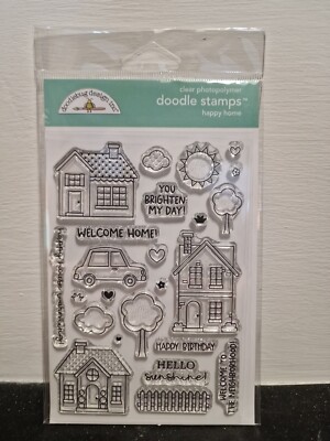 Doodlebug Design Happy Home Stempelset