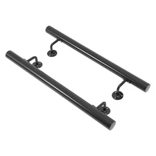 Handrail for Indoor Stairs Stainless Steel Stair Railing Wall Mount Industrial