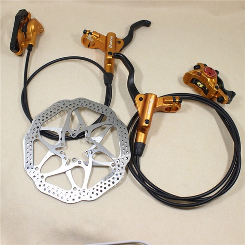 ZOOM M875 Hydraulic Disc Brakes For Mountain Bike MTB Cycling Front&Rear+rotors - Picture 3 of 12