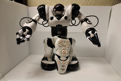 WowWee Robosapien Humanoid Toy Robot 14'' With Remote Control  TESTED - WORKS