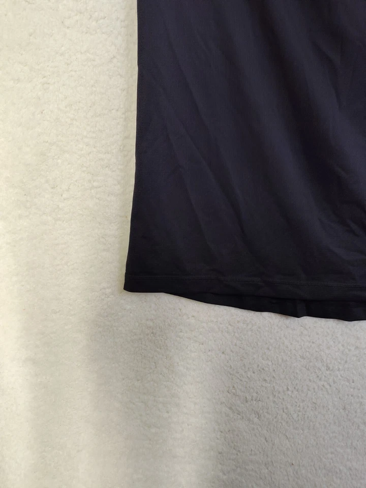 Camiseta sin mangas Xersion para mujer 0X negra mezcla de polietileno rendimiento espalda deportiva ajuste Foto 4 de 4