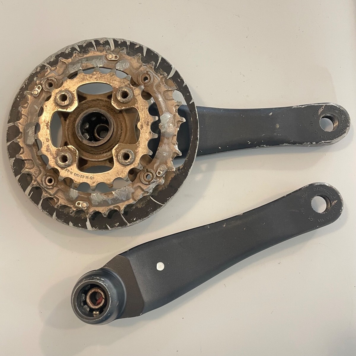 Shimano Deore FC-M540 175 mm 32/22 Hollowtech Aluminum