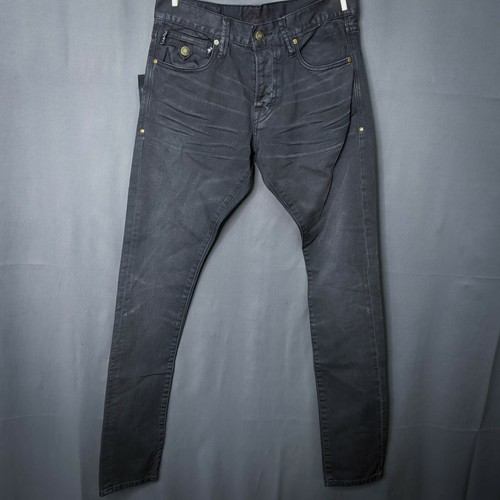 Jimmy taverniti Jeans para hombre Talla 28 Negro Air anti exposición Skinny  Cierre De Botones Nuevo | eBay