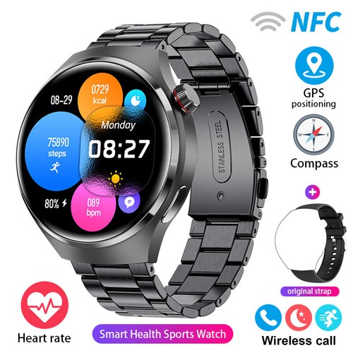 Montre connectée homme montre intelligente NFC GPS Bluetooth sport homme femme montre-bracelet - Photo 29/31