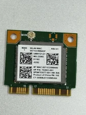 Realtek Wireless Card Mini PCI Express 1 Port RTL8723BE 752601-001 HP A9