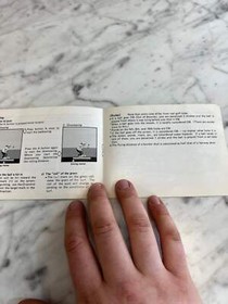 Golf Original Nintendo NES Manual ONLY M4925